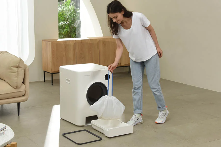 auto kitty litter cleaner