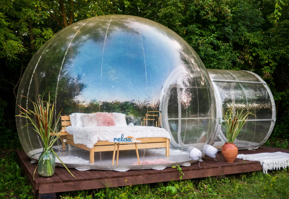 clear bubble camping tent